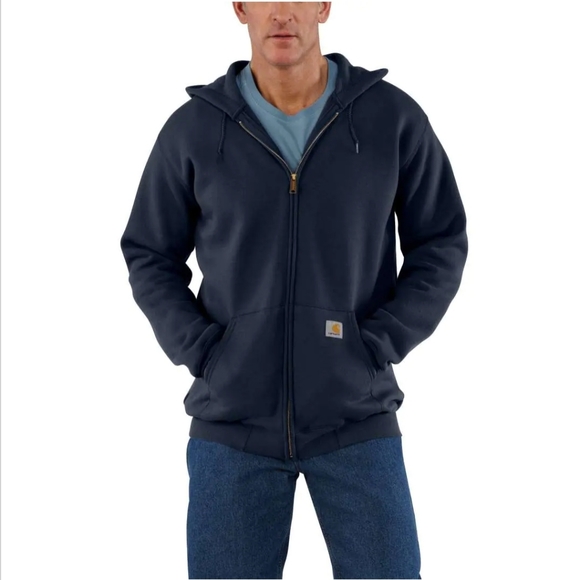 Carhartt Other - Carhartt Midweight Zip-Front Long-Sleeve Hooded Sweatshirt
